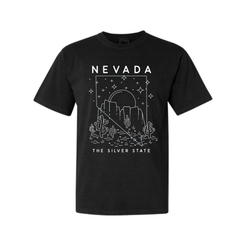 Nevada Doodle Unisex Tee