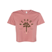 Joshua Tree Ladies Crop Top