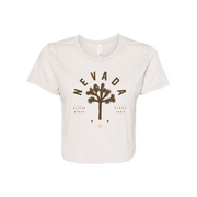 Joshua Tree Ladies Crop Top