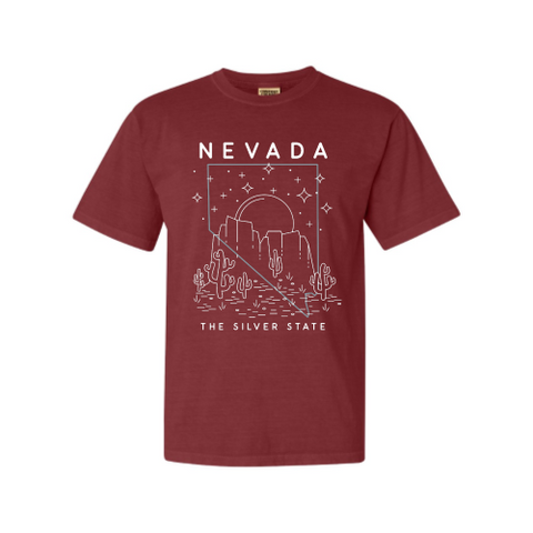 Nevada Doodle Unisex Tee